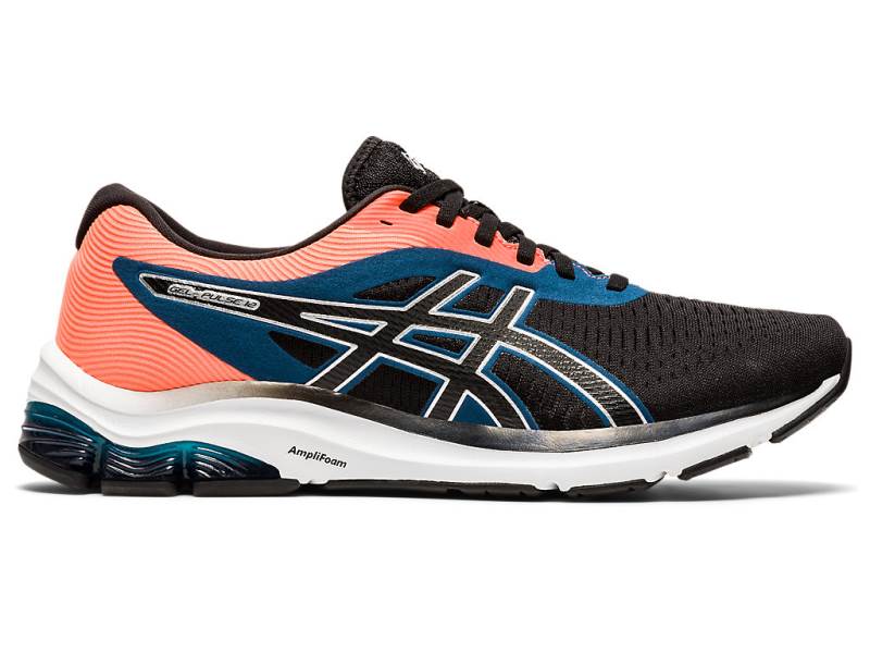 Sapatilhas Running Asics GEL-PULSE 12 Homem Pretas, 3252A819.027